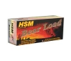 HSM Bear Load .44 Remington Magnum 305 Grain Wide Flat Nose Handgun Ammo