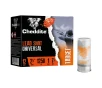 Cheddite Lead Shot Universal Target Shotgun Shells - 12 Gauge - #7.5 Shot - 2.75″ - 25 Rounds