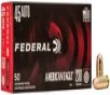 American Eagle Handgun, 45 Auto, 230 Grain, Full Metal Jacket, 890 fps