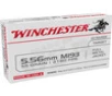 Winchester 5.56X45MM, 55gr, FMJ - 20 Rounds [MPN: WM193K] (20892201880)