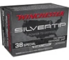 Winchester Silvertip .38 SPECIAL, 110gr, JHP - 20 Rounds [MPN: W38ST]