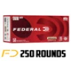Federal Champion 9MM, 115gr, FMJ - 250 Rounds