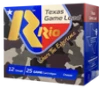 Rio Ammunition Top Game High Velocity 12 GA, 2-3/4in. 1-1/4oz. #7.5 Shot - 25 Rounds [MPN: TGHV3675]