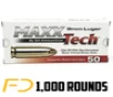 Maxxtech 9MM, 124gr, FMJ - 1000 Rounds (20 boxes of 50) [MPN: PTGB9124B]