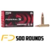 Federal American Eagle .223 REM, 55gr, FMJ - 500 Rounds (25 boxes of 20) [MPN: AE223]