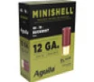 Aguila Mini-Shell 12 GA, 1-3/4in. 5/8oz. 7 #4 / 4 #1 Buckshot  [MPN: 1CHB1385] - 25 rounds