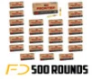 Frontier .223 REMINGTON, 55gr, FMJ - 500 rounds (CASE)