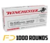Winchester Ammunition USA 5.56X45MM NATO, 55gr, FMJ -  rounds (CASE)