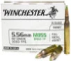 Winchester Ammunition Service Grade 5.56X45MM NATO, 62gr, FMJ - 20 rounds