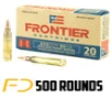 Frontier .223 Remington, 55gr, FMJ - 500 rnds (CASE)