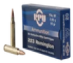 PPU .223 REM, 55gr, FMJBT - 20 Rounds [MPN: PP223F1]