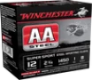 Winchester AA Super Sport Steel Sporting Clays 12 GA, 2-3/4in. 1oz. #8 Shot - 25 Rounds [MPN: AASCL12S8]