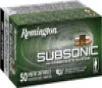 Remington Subsonic .22 LR, 40gr, HP - 50 Rounds [MPN: 21135]