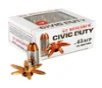 G2 Research Civic Duty .45 ACP, 164gr, SC Fragmenting - 20 Rounds [MPN: G00617]