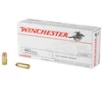 Winchester .40 S&amp;amp;W, 165gr, FMJ - 50 Rounds [MPN: USA40SW]