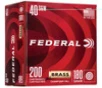 Federal Champion .40 S&amp;amp;W, 180gr, FMJ - 200 Rounds