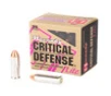 Hornady Critical Defense Lite .38 SPECIAL, 90gr, FTX - 25 Rounds [MPN: 90300]