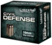 Liberty Ammunition Civil Defense 10MM ACP, 60gr, HP - 20 Rounds [MPN: LACD10032]