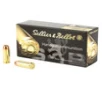 Sellier &amp;amp; Bellot 10MM ACP, 180gr, JHP - 50 Rounds [MPN: SB10B] (754908500963)