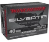 Winchester Silvertip .40 S&amp;amp;W, 155gr, JHP - 20 Rounds [MPN: W40SWST]