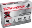Winchester Super-X 12 GA, 3in. 24 Pellet 1 Buckshot - 5 Rounds [MPN: XB1231]