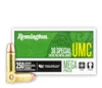 Remington UMC Handgun .38 SPECIAL, 130gr, MC - 250 Rounds [MPN: 23731]