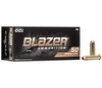 Blazer Ammunition .357 MAGNUM, 158gr, FMJ - 50 Rounds [MPN: 5207]