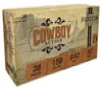 Fiocchi Cowboys Subsonic Centerfire Ammunition, 38 Special, Lead Flat Point, 158 Grain - 50 Cartridge Box ( 50 / 1 )