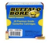 Buffalo Bore Ammunition 24E20 Personal Defense Strictly Business 9mm Luger P 124 gr Jacket Hollow Point 20 Per Box 12 UPC: 651815024059