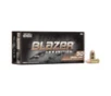 CCI Blazer Standard Velocity Centerfire Ammunition, 9mm Luger, Full Metal Jacket, 115 Grain - 50 Cartridge Box ( 50 / 1 )
