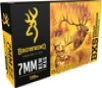Browning BXS Hyper Velocity Centerfire Ammunition, 7mm Rem Mag, Lead Free Solid Expansion Polymer Tip, 139 Grain - 20 Cartridge Box ( 20 / 1 )