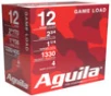 Aguila Field Game Load 12 Gauge Shotshell Ammunition, 2 3/4 Inch, 1330 FPS, 1 1/4 Ounce, #4 Shot - 25 Cartridge Box ( 25 / 1 )