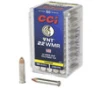 CCI Varmint VNT Hyper Velocity Rimfire Ammunition, 22 WMR, PTJHP, 30 Grain - 50 Cartridge Box ( 50 / 1 )
