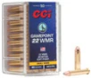 CCI Gamepoint Hyper Velocity Rimfire Ammunition, 22 WMR, Jacketed Soft Point, 40 Grain - 50 Cartridge Box ( 50 / 1 )