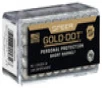 Speer Gold Dot Personal Protection Short Barrel Subsonic Rimfire Ammunition, 22 WMR, Copper Plated Hollow Point, 40 Grain - 50 Cartridge Box ( 50 / 1 )