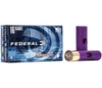Federal Power-Shok 16 Gauge Slug Ammunition, 2 3/4 Inch, 1600 FPS, 2/3 Ounce, Rifled Slug Hollow Point - 5 Cartridge Box ( 5 / 1 )
