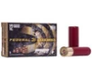 Federal Buck Copper Plated 12 Gauge Shotshell Ammunition, 3 Inch, 1225 FPS, 10 Pellet, #000 Buck - 5 Cartridge Box ( 5 / 1 )