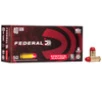 Federal Syntech Standard Velocity Centerfire Ammunition, 40 Smith &amp; Wesson, Total Syntech Jacket Flat Nose, 165 Grain - 50 Cartridge Box ( 50 / 1 )