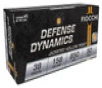 Fiocchi Defense Dynamics Subsonic Centerfire Ammunition, 38 Special, Jacketed Hollow Point, 158 Grain - 50 Cartridge Box ( 50 / 1 )