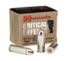 Hornady Critical Defense Standard Velocity Centerfire Ammunition, 38 Special +P, Flex Tip eXpanding, 110 Grain - 25 Cartridge Box ( 25 / 1 )