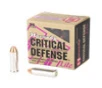 Hornady Critical Defense Lite High Velocity Centerfire Ammunition, 38 Special, Flex Tip eXpanding, 90 Grain - 25 Cartridge Box ( 25 / 1 )