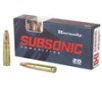 Hornady Subsonic Subsonic Centerfire Ammunition, 300 Blackout, Sub X, 190 Grain - 20 Cartridge Box ( 20 / 1 )