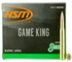 HSM Game King Hyper Velocity Centerfire Ammunition, 300 Win Mag, Sierra GameKing Spitzer Boat Tail, 180 Grain - 20 Cartridge Box ( 20 / 1 )
