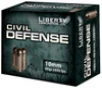 Liberty Ammunition LACD10032 Civil Defense 10mm Auto 60 gr Lead Free Fragmenting Hollow Point 20 Per Box 50 UPC: 748252054982