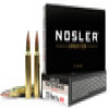 Nosler Match Grade Hyper Velocity Centerfire Ammunition, 223 Remington, Custom Competition Hollow Point Boat Tail, 77 Grain - 20 Cartridge Box ( 20 / 1 )