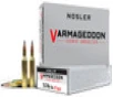Nosler Varmageddon Hyper Velocity Centerfire Ammunition, 243 Winchester, Flat Base Tipped, 55 Grain - 20 Cartridge Box ( 20 / 1 )