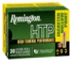 Remington High Terminal Performance (HTP) Standard Velocity Centerfire Ammunition, 9mm Luger, Jacketed Hollow Point, 115 Grain - 20 Cartridge Box ( 20 / 1 )
