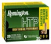 Remington High Terminal Performance (HTP) High Velocity Centerfire Ammunition, 9mm Luger +P, Jacketed Hollow Point, 115 Grain - 20 Cartridge Box ( 20 / 1 )