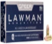 Speer Lawman Subsonic Centerfire Ammunition, 9mm Luger, Total Metal Jacket Flat Nose, 147 Grain - 50 Cartridge Box ( 50 / 1 )