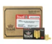 STERLING 9X19MM LUGER FMJ PISTOL AMMUNITION 115GR BRASS CASING CASE1500 UPC: 8698779967369